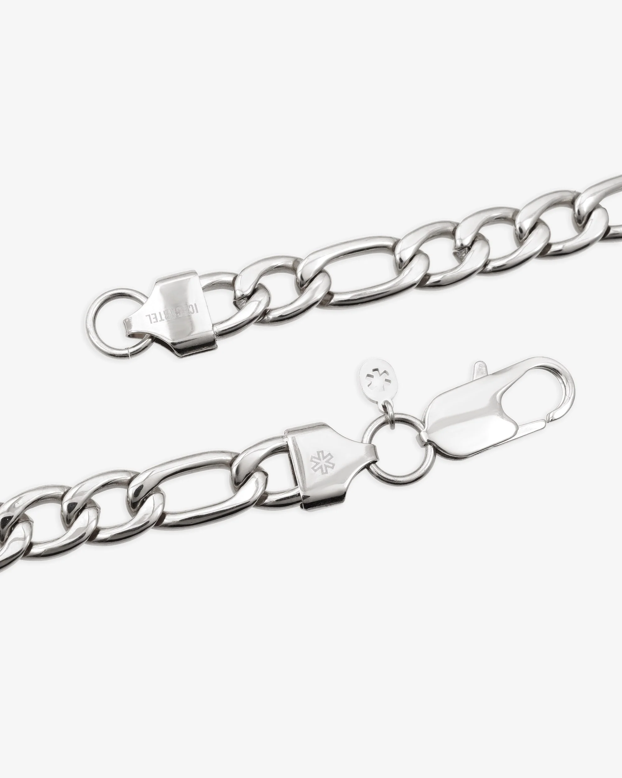 10MM Figaro Chain Silver - Image 4
