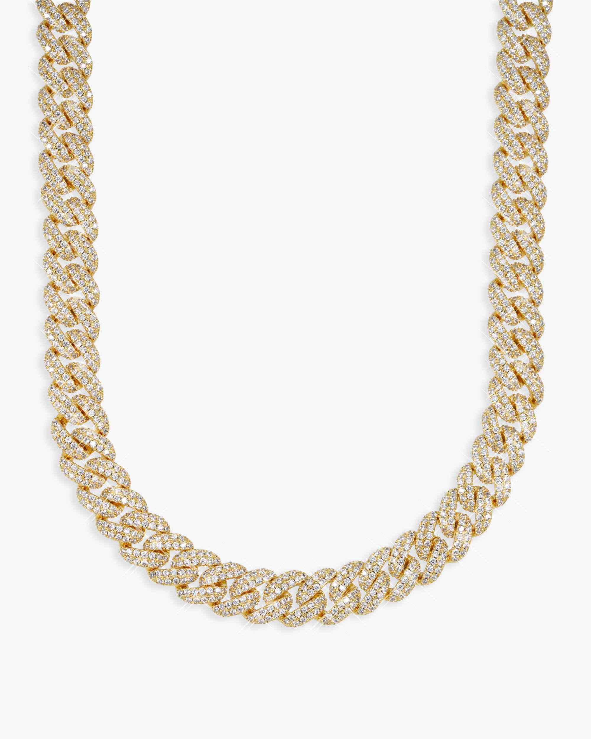 10MM VVS Miami Cuban Link Chain 14K Gold - Image 6