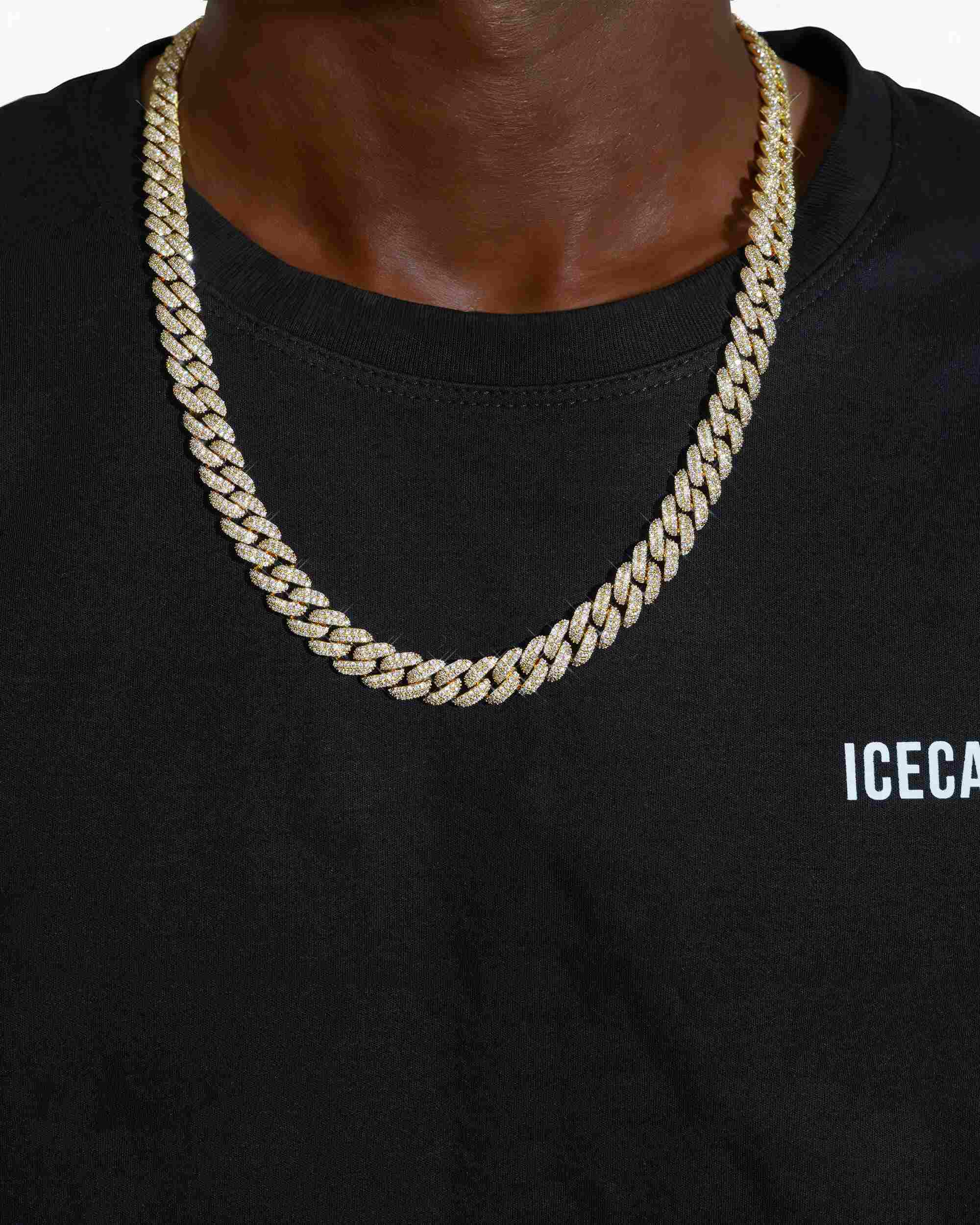 10MM VVS Miami Cuban Link Chain 14K Gold - Image 7