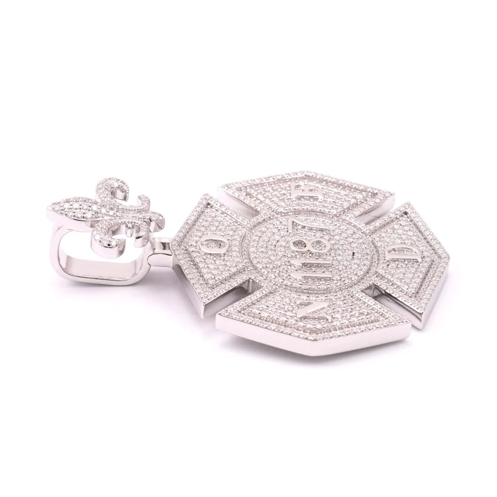"1187" Custom Circle Pendant 14K Gold - Image 3