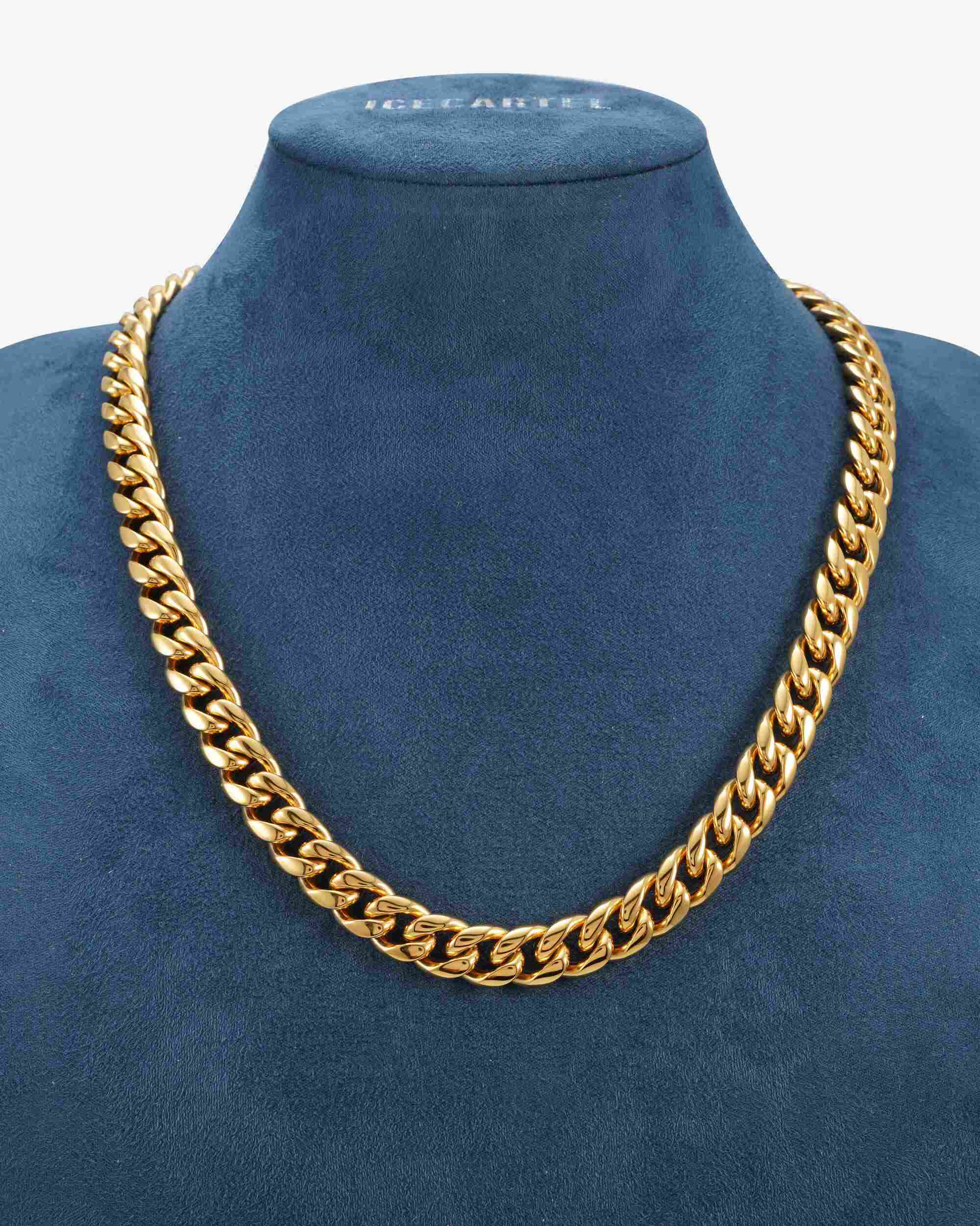 12MM Cuban Link Chain 14K Gold - Image 4