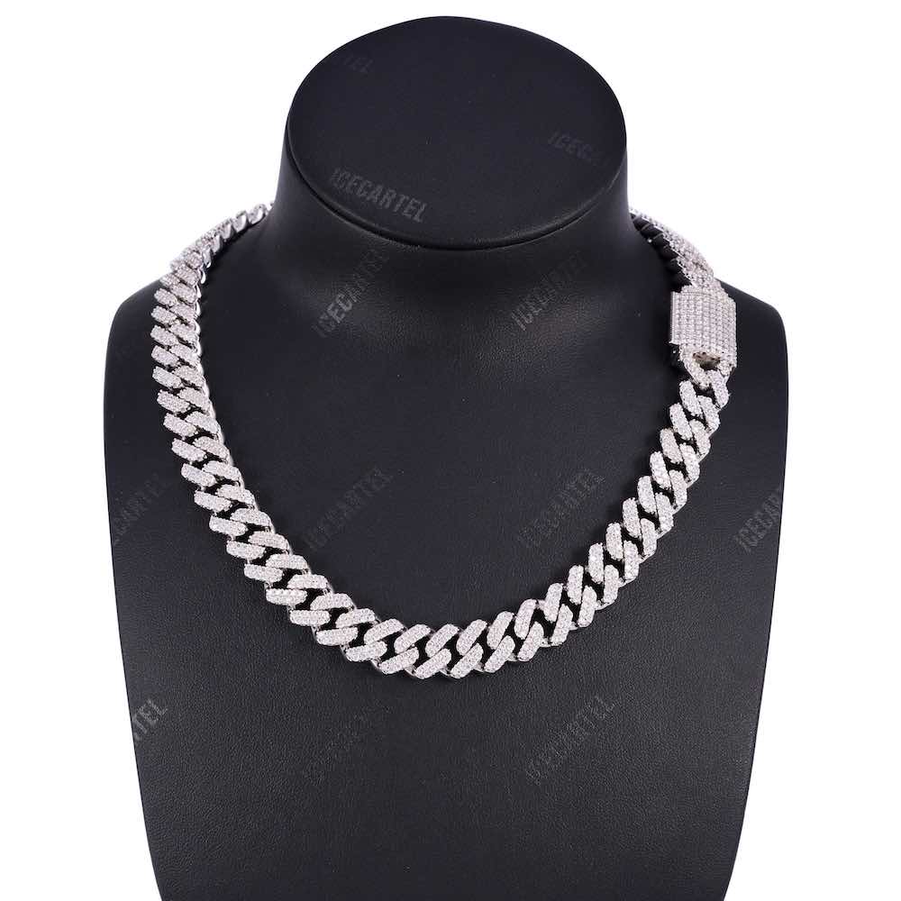 13MM Diamond Cuban Link Chain 14K Solid Gold - Image 2