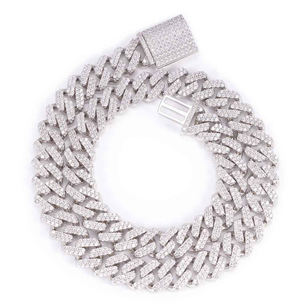 13MM Diamond Cuban Link Chain 14K Solid Gold - Image 3