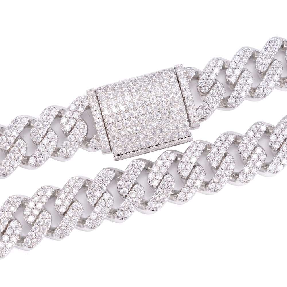 13MM Diamond Cuban Link Chain 14K Solid Gold - Image 4