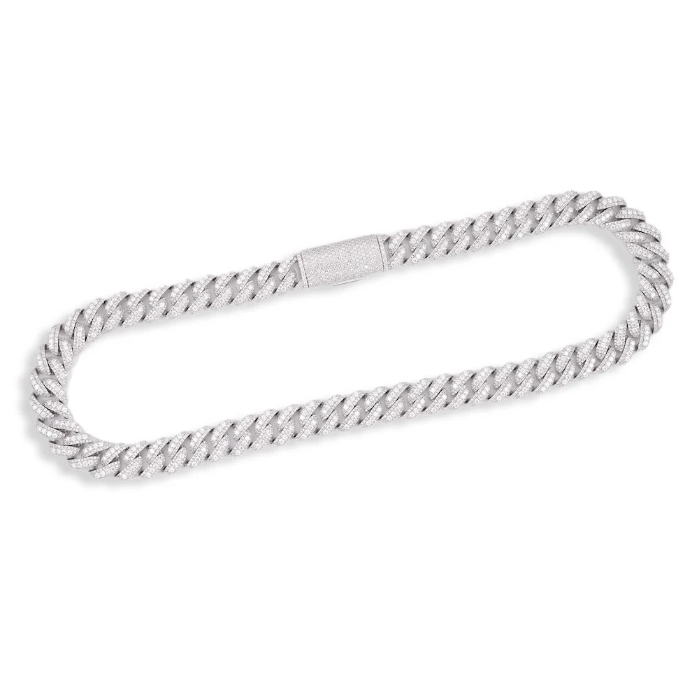 15MM Pointer Diamond Cuban Link Chain 14K Solid Gold - Image 5