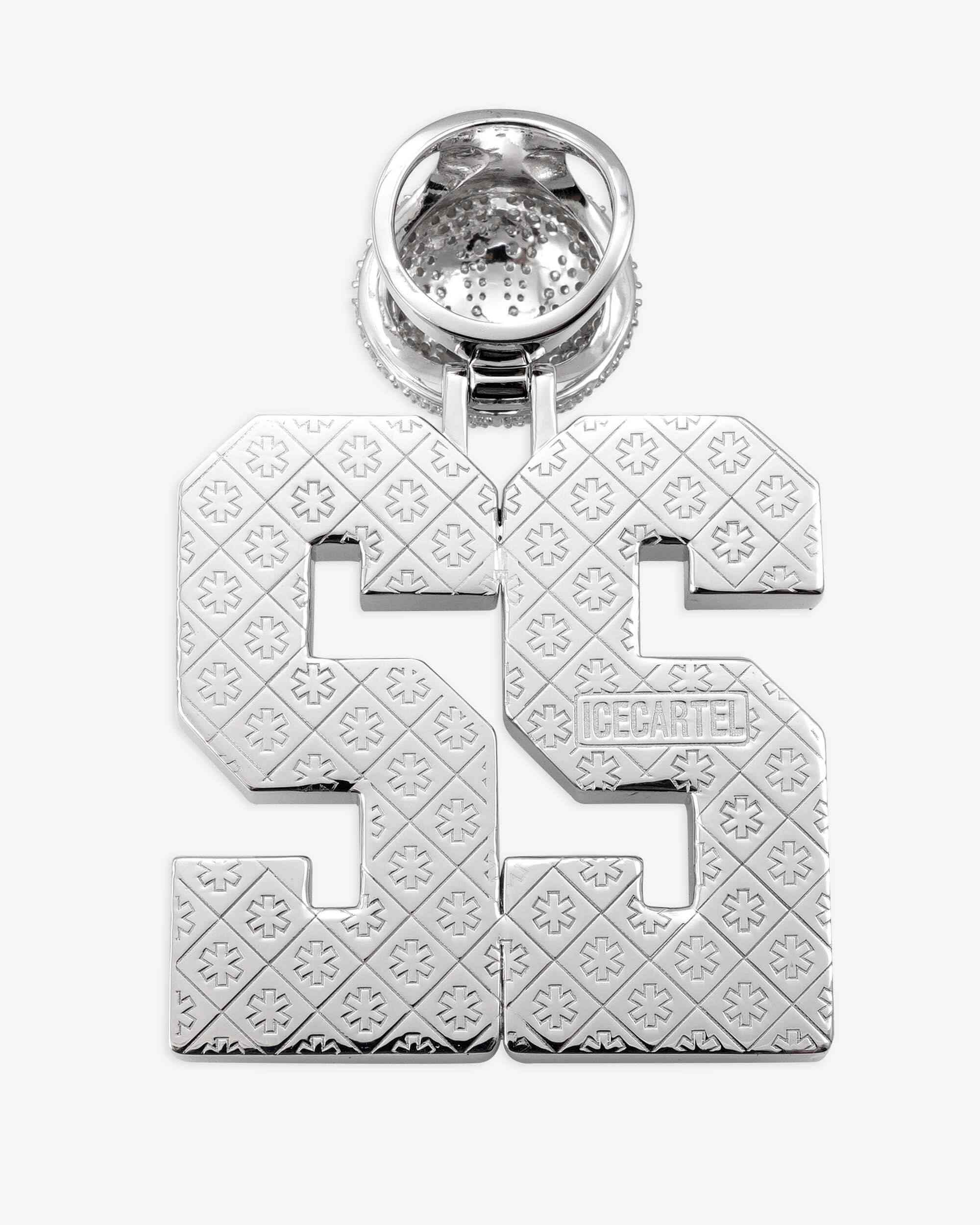 "22 BALLER" Custom Moissanite Pendant 14K Gold - Image 5