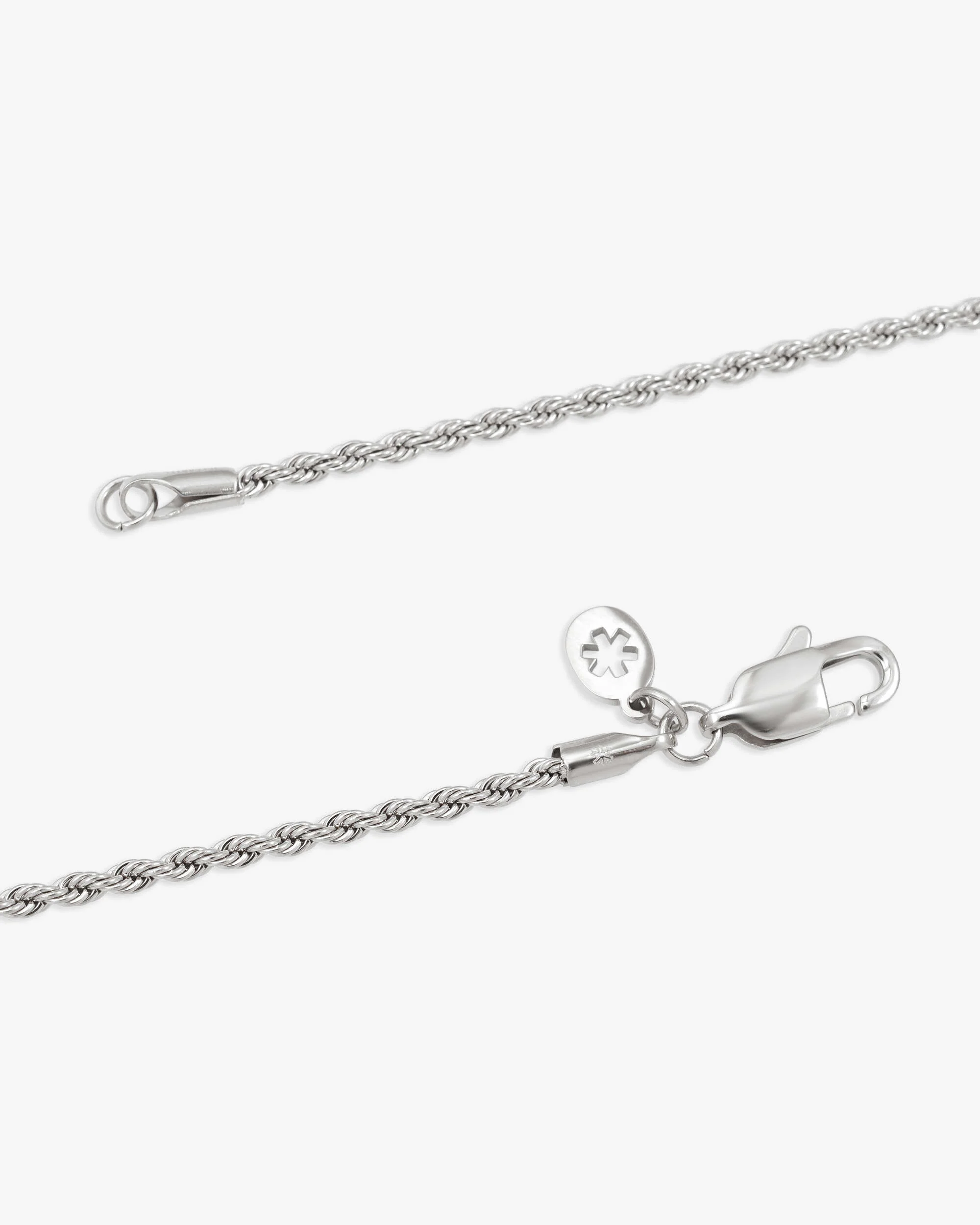 2MM Rope Chain Silver - Image 4