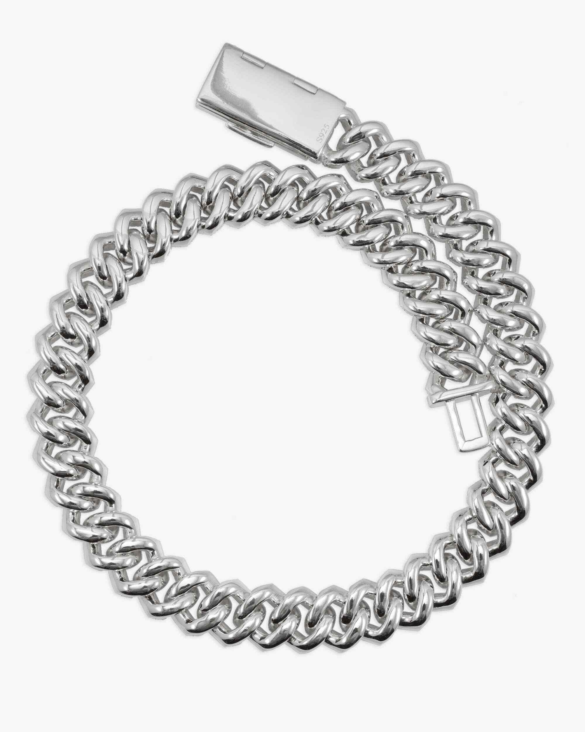 3 Row 20MM Prong Moissanite Cuban Link Chain 14K Gold - Image 19