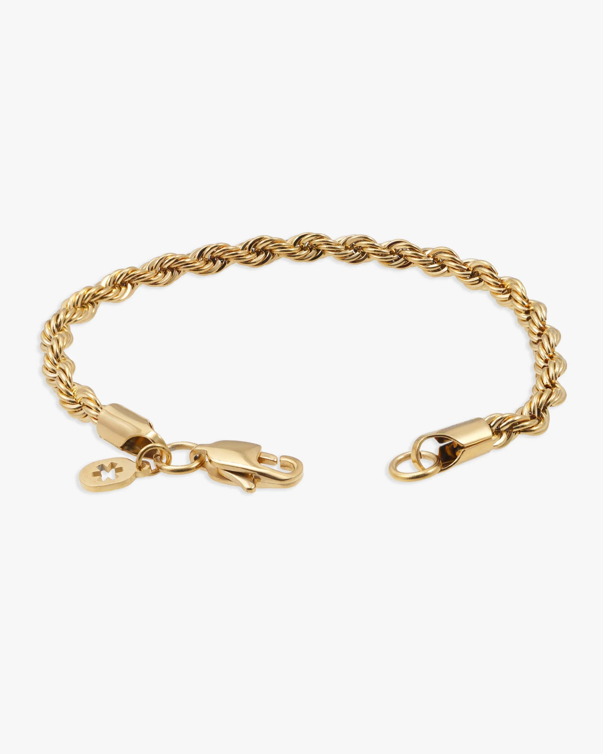 4MM Rope Chain and Bracelet Bundle 14K Gold - Image 6