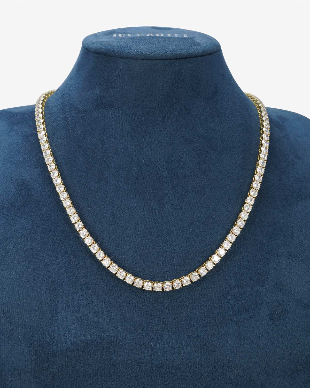5MM Moissanite Tennis Chain/Bracelet Bundle 14K Gold - Image 19