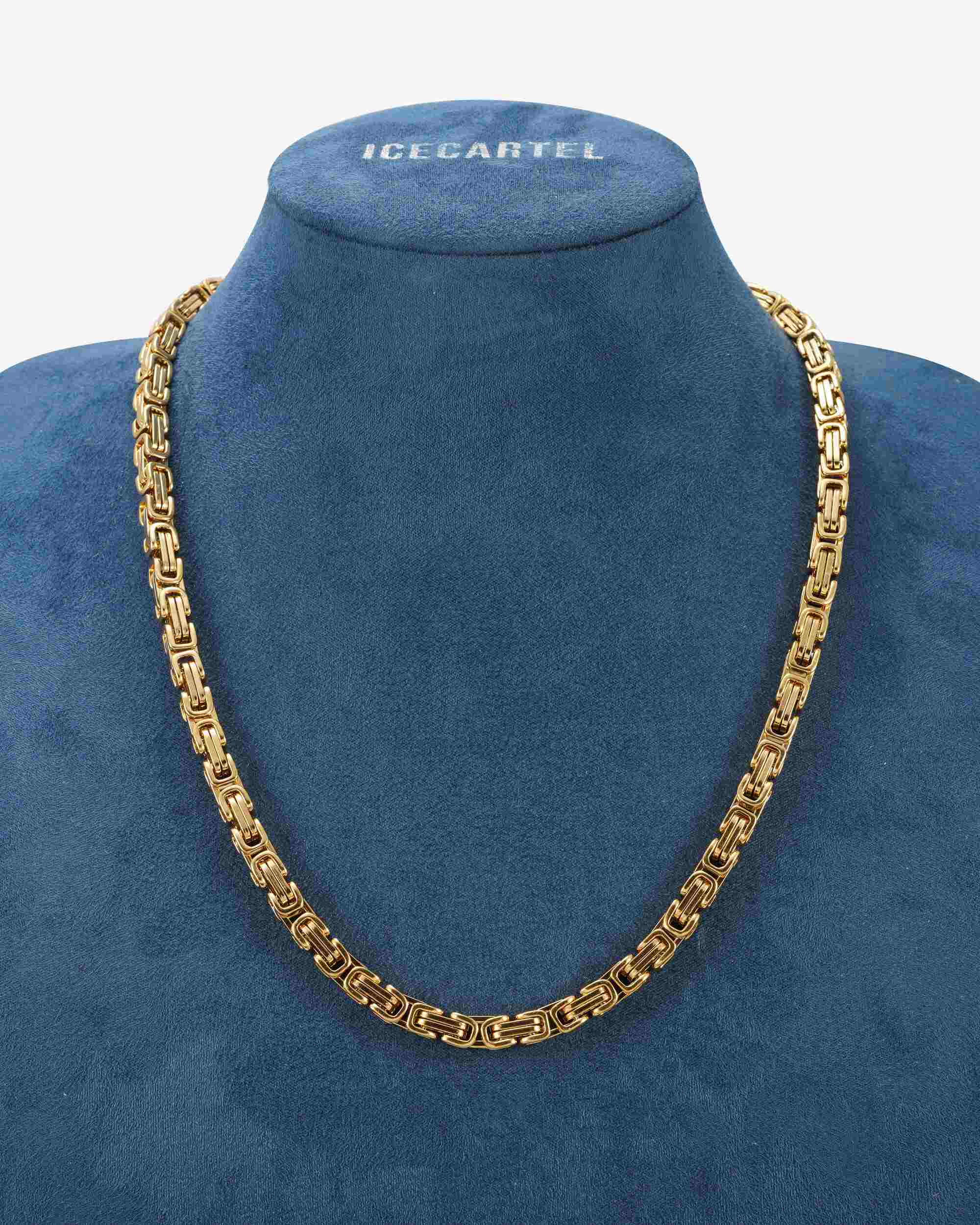 6MM Byzantine Chain 14K Gold - Image 3