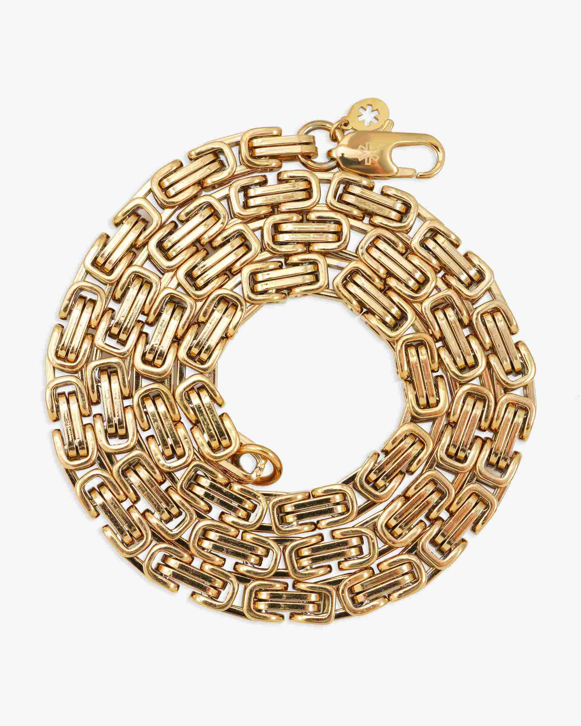 6MM Byzantine Chain 14K Gold - Image 5
