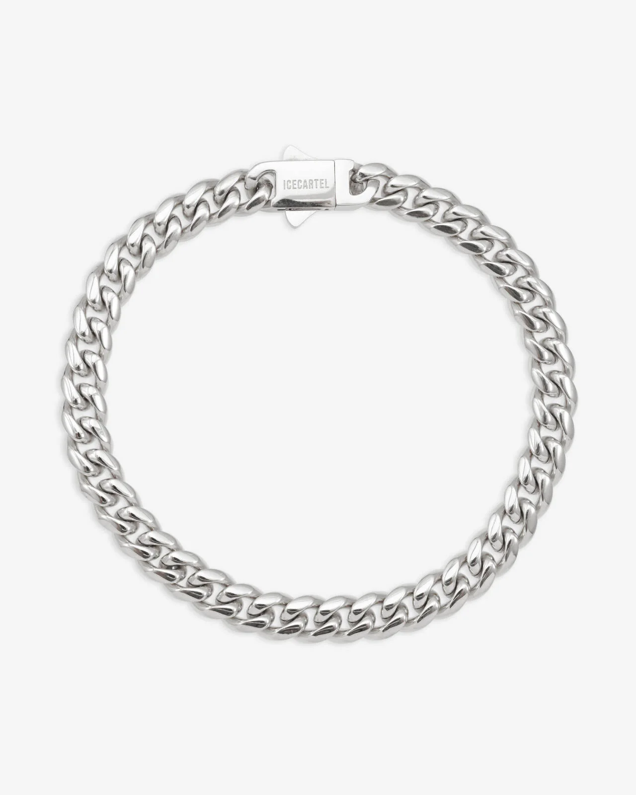 6MM Cuban Link Bracelet Silver