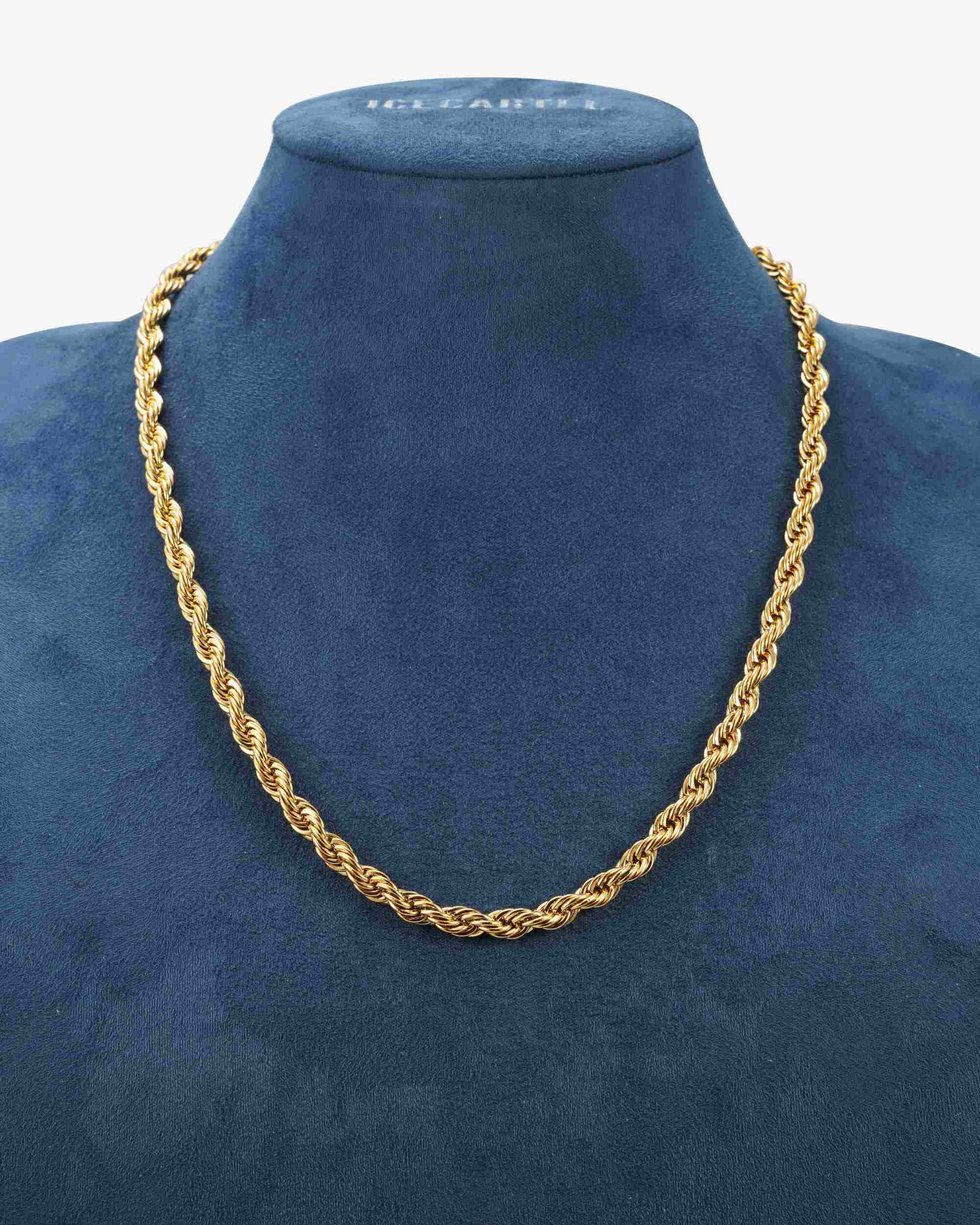 6MM Rope Chain 14K Gold - Image 3