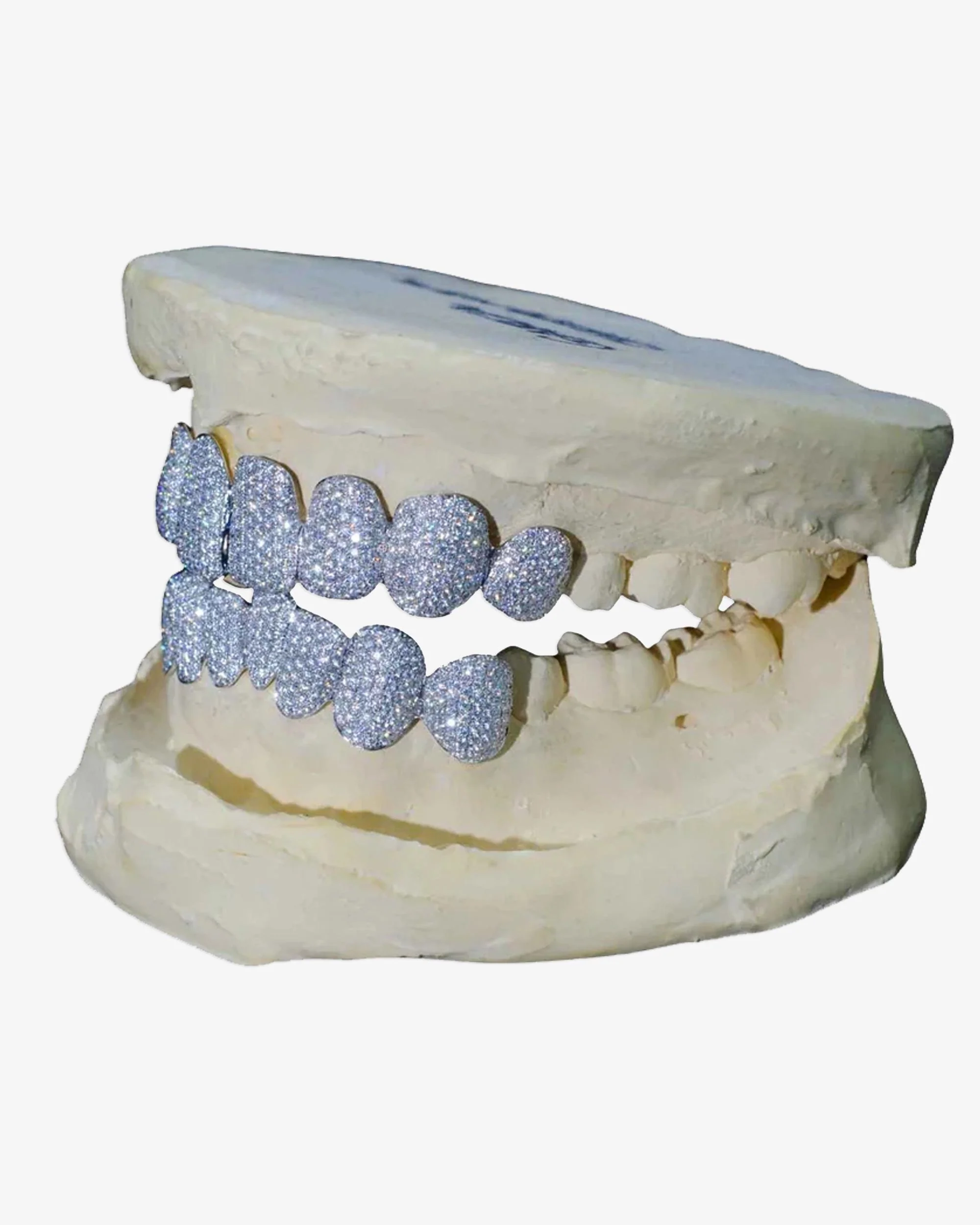 8 on 8 VVS Moissanite Diamond Grillz - Image 7
