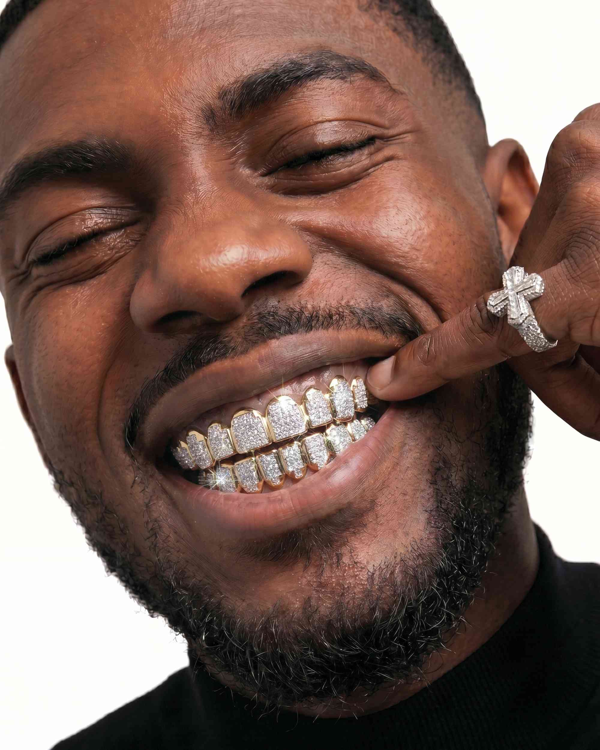 8 on 8 VVS Baguette Moissanite Diamond Grillz - Image 12