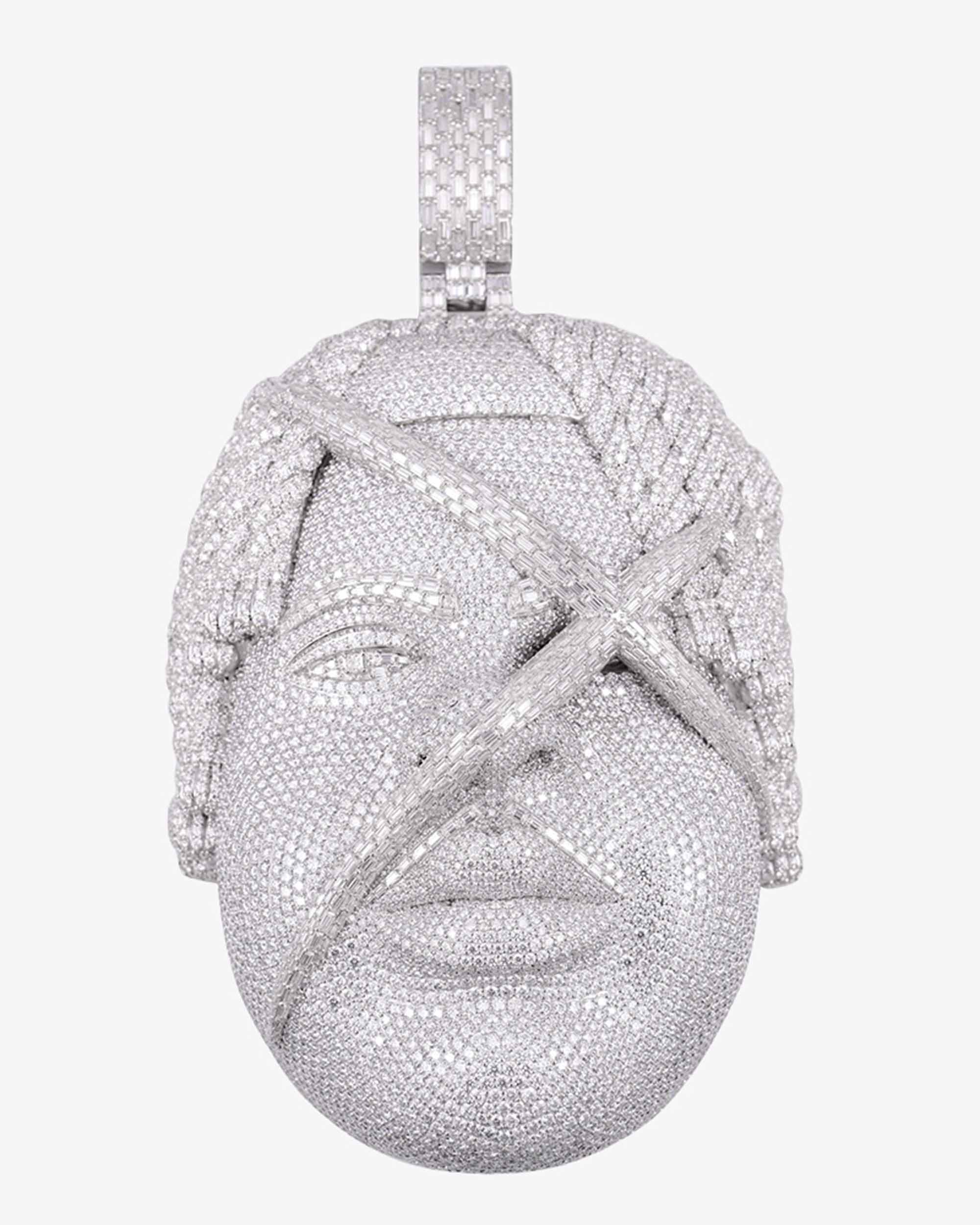 BIGXTHAPLUG Custom Diamond Pendant 14K Solid Gold