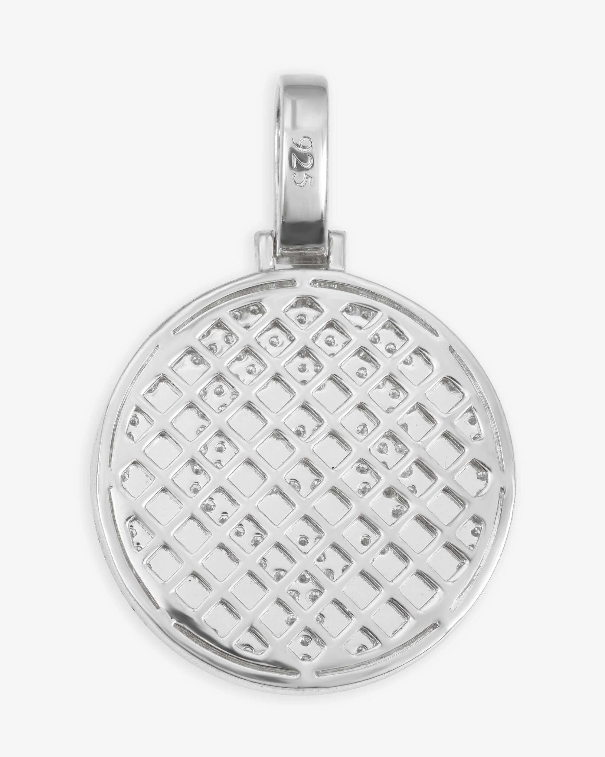 "BITCOIN" Custom Circle Pendant 14K Gold - Image 2