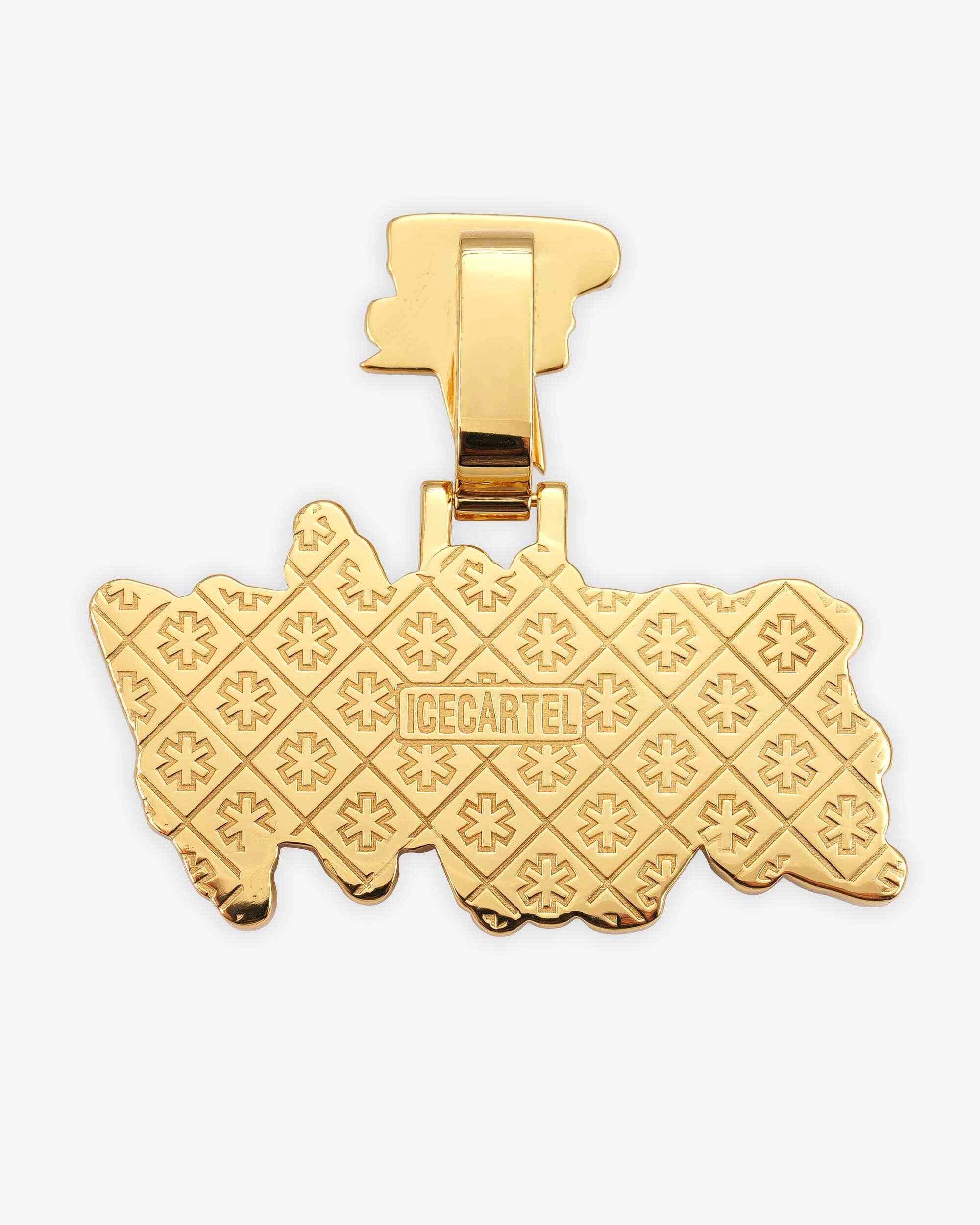 "BRITINEY" Moissanite Custom Name Pendant 14K Gold - Image 3