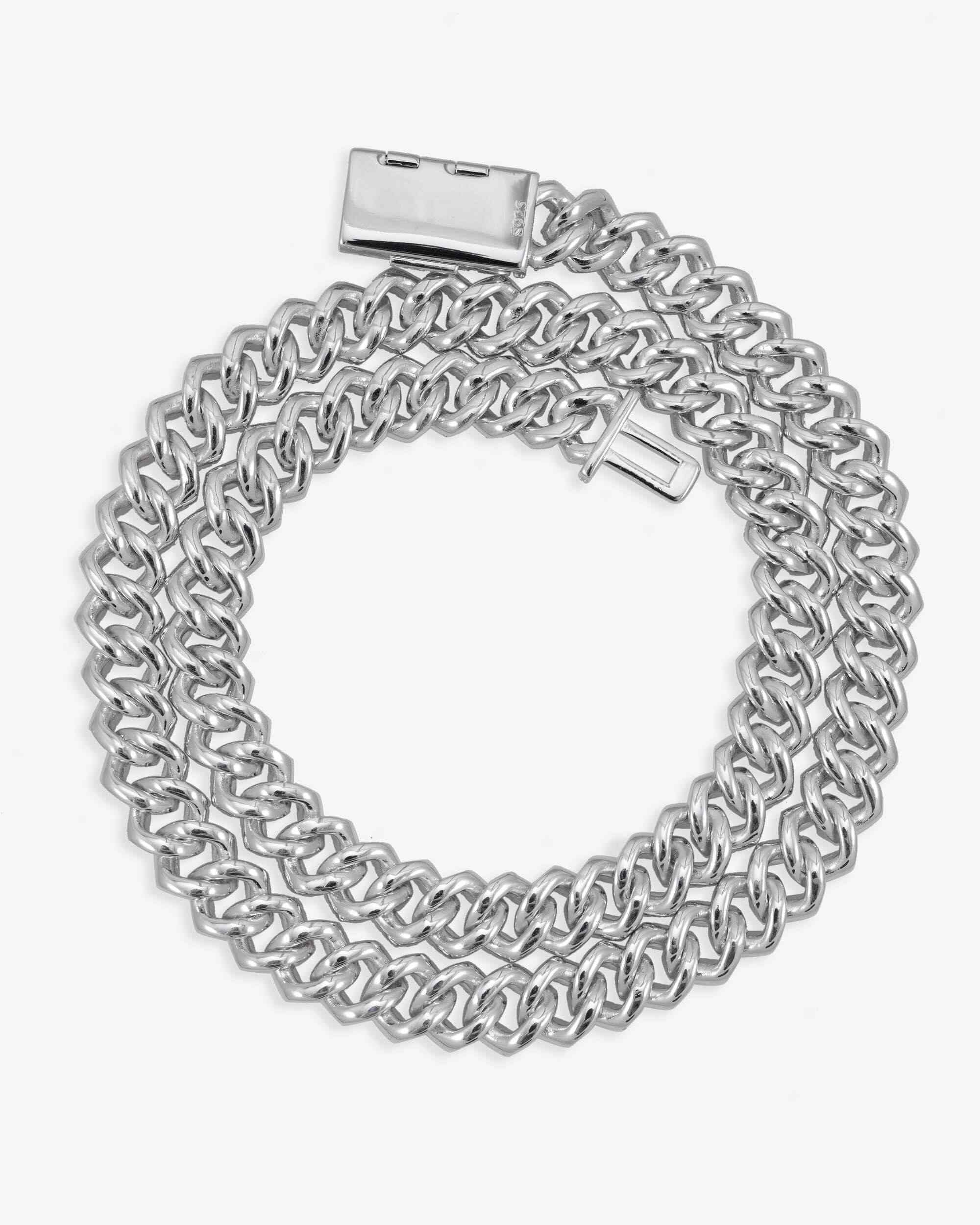 CUSTOM CLASP 2-Row 10MM Moissanite Cuban Link Chain 14K Gold - Image 6