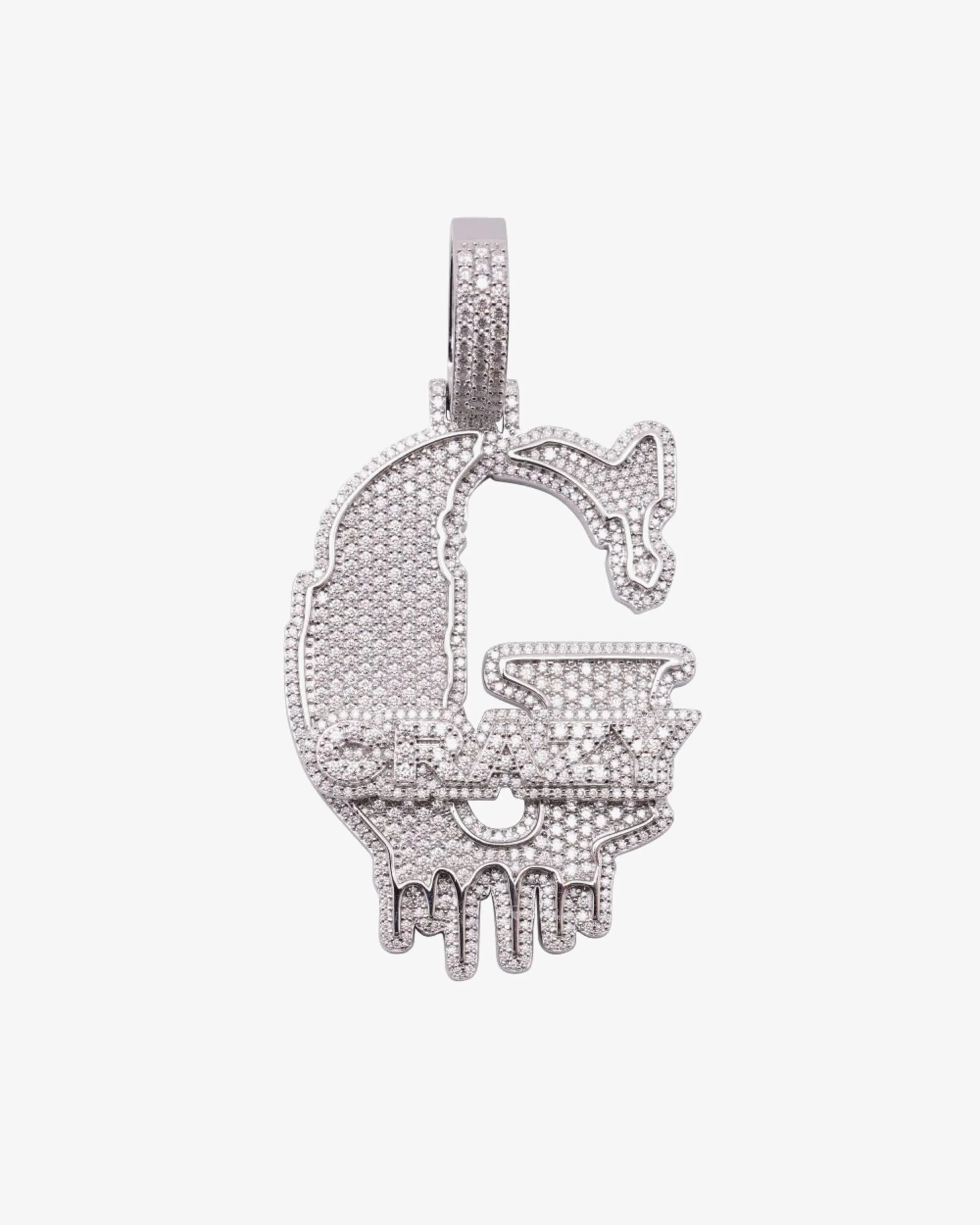 Custom Moissanite "G" Pendant
