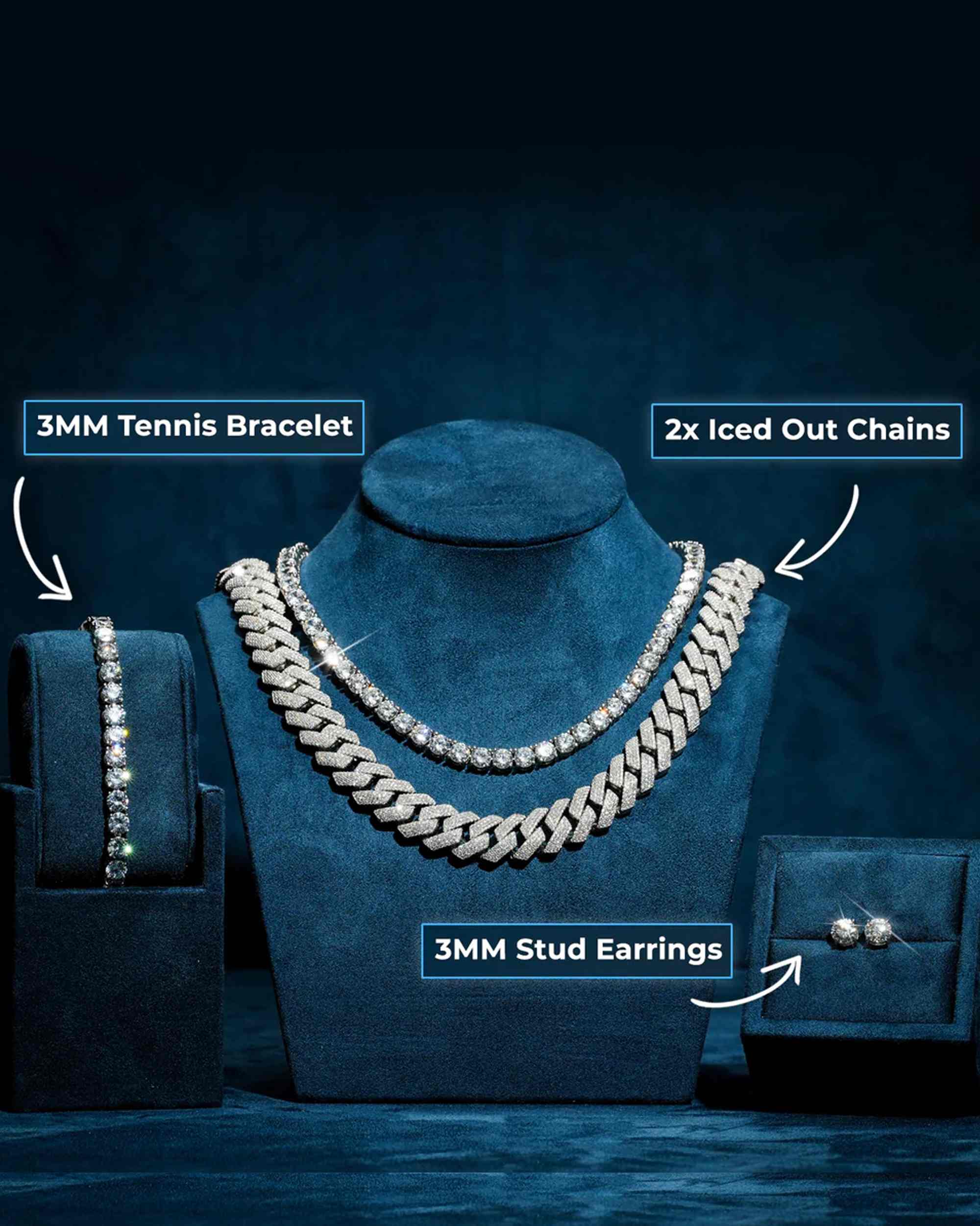 Diamond Essentials Bundle 14K Gold - Image 9