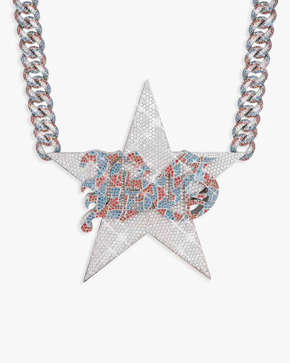 "DIEGO MONEY" Custom Diamond Pendant 14K Gold