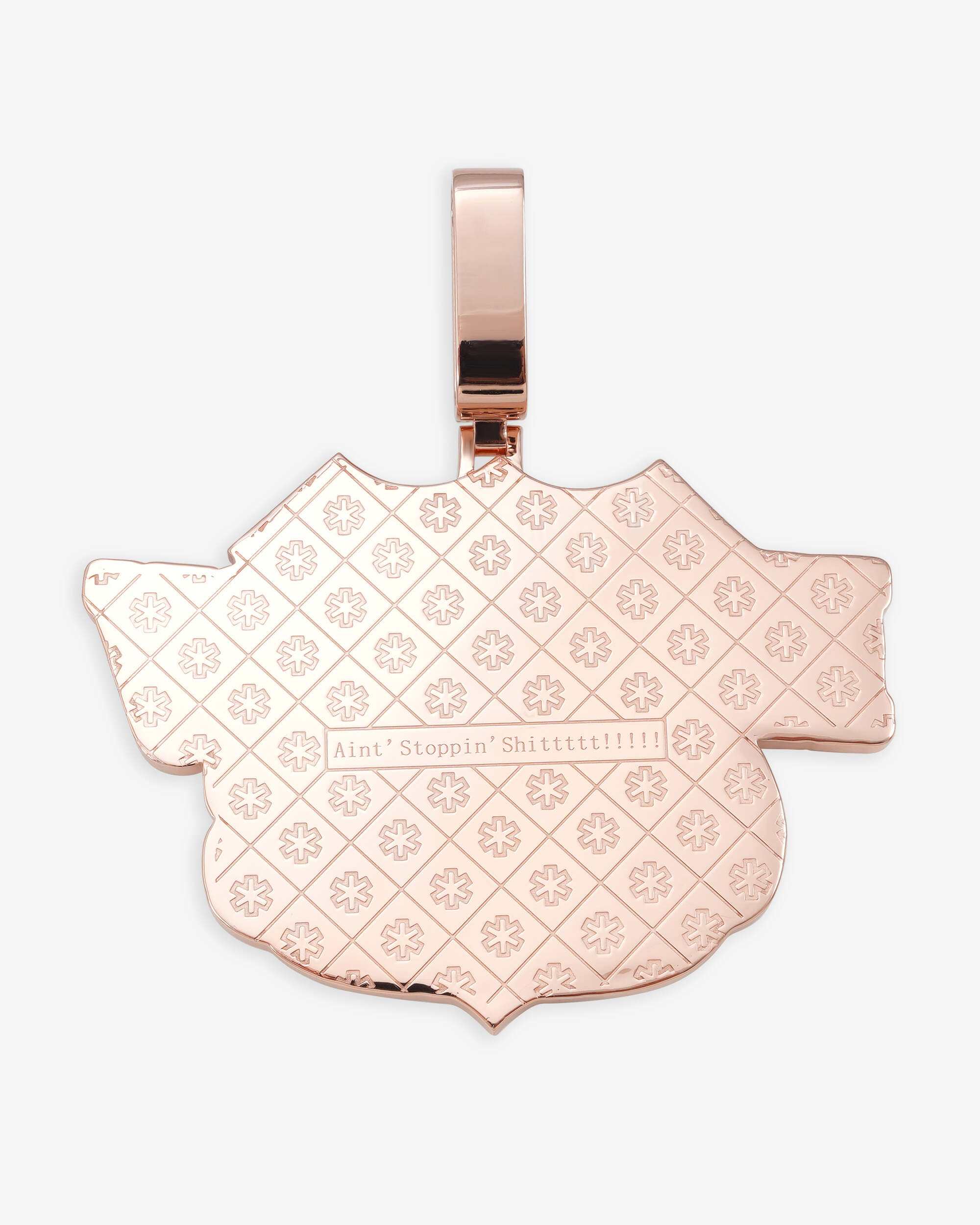 "Highway Gang" Custom Pendant 14K Gold - Image 3