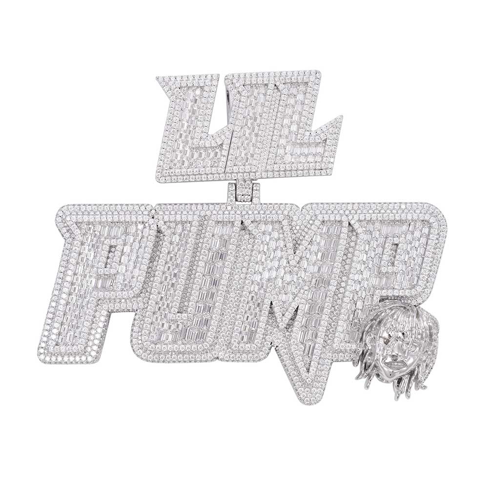 "LIL PUMP" Custom Diamond Pendant 14K Gold - Image 8