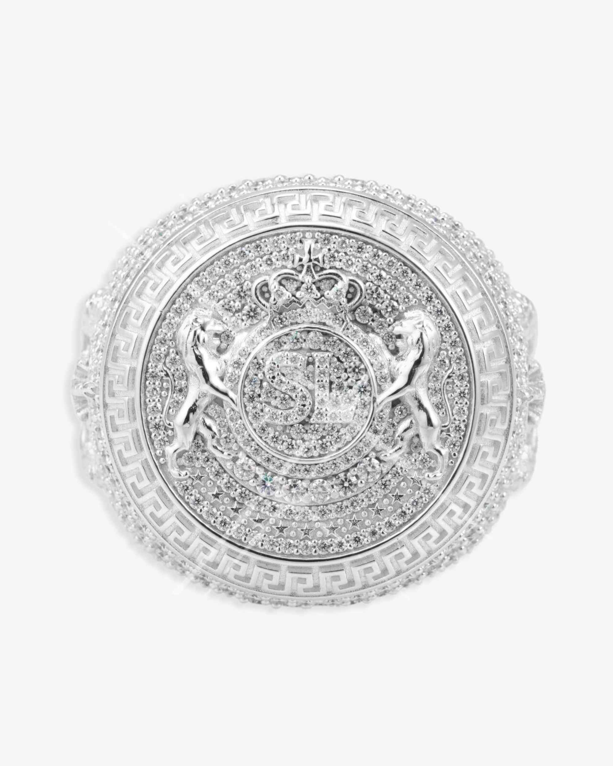 Moissanite Royal Crest Ring 14K Gold