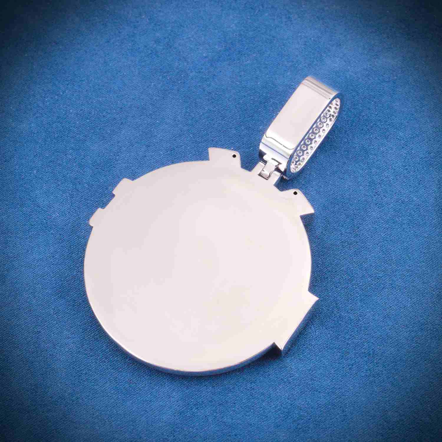 "PROLIFIC" Custom Moissanite Pendant 14K Gold - Image 3
