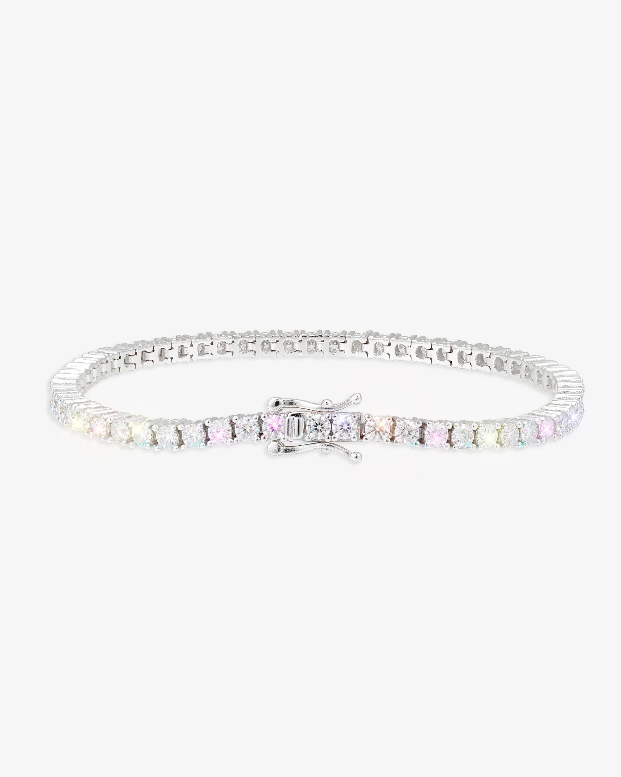 Moissanite Tennis Bracelet 14K Gold (ALL SIZES) - Image 10