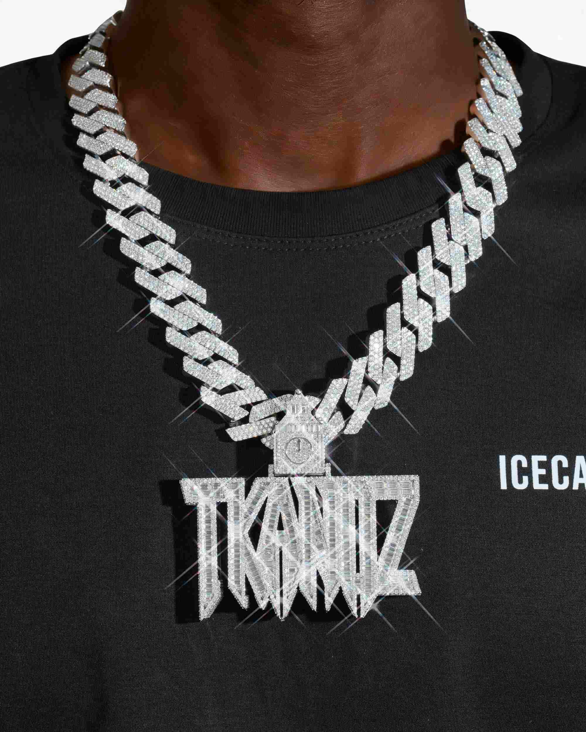 "TKANDZ" Custom Diamond Pendant 14K Gold - Image 4