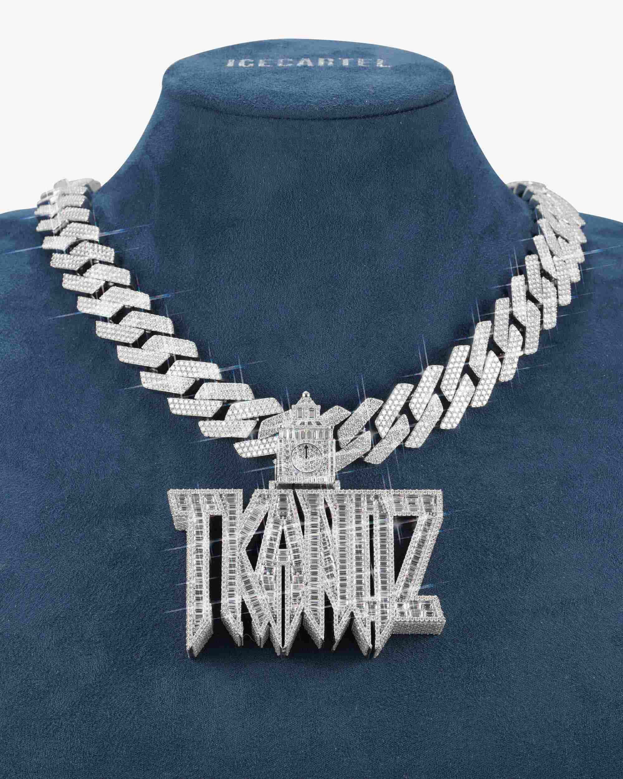 "TKANDZ" Custom Diamond Pendant 14K Gold - Image 5
