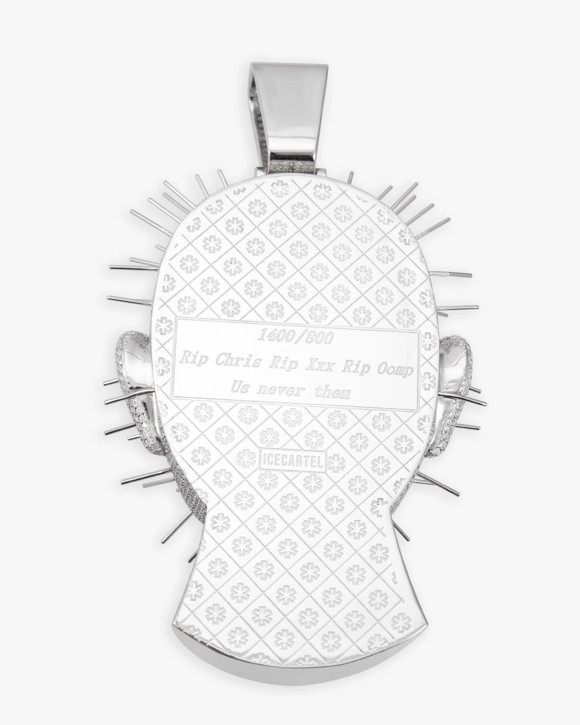 Trippie Redd "NDA" Hell Raiser Custom Diamond Pendant 14K Gold - Image 6