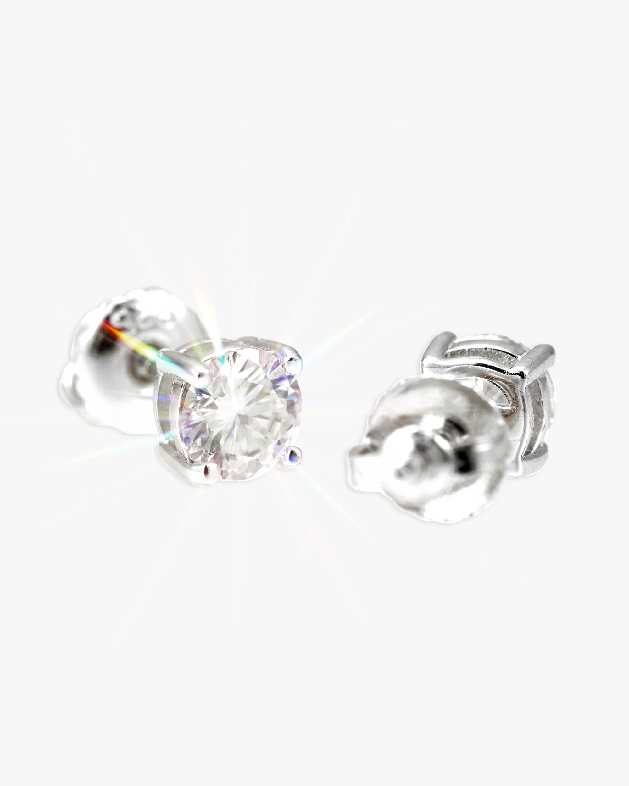 VVS Moissanite Stud Earrings (ALL SIZES) - Image 13