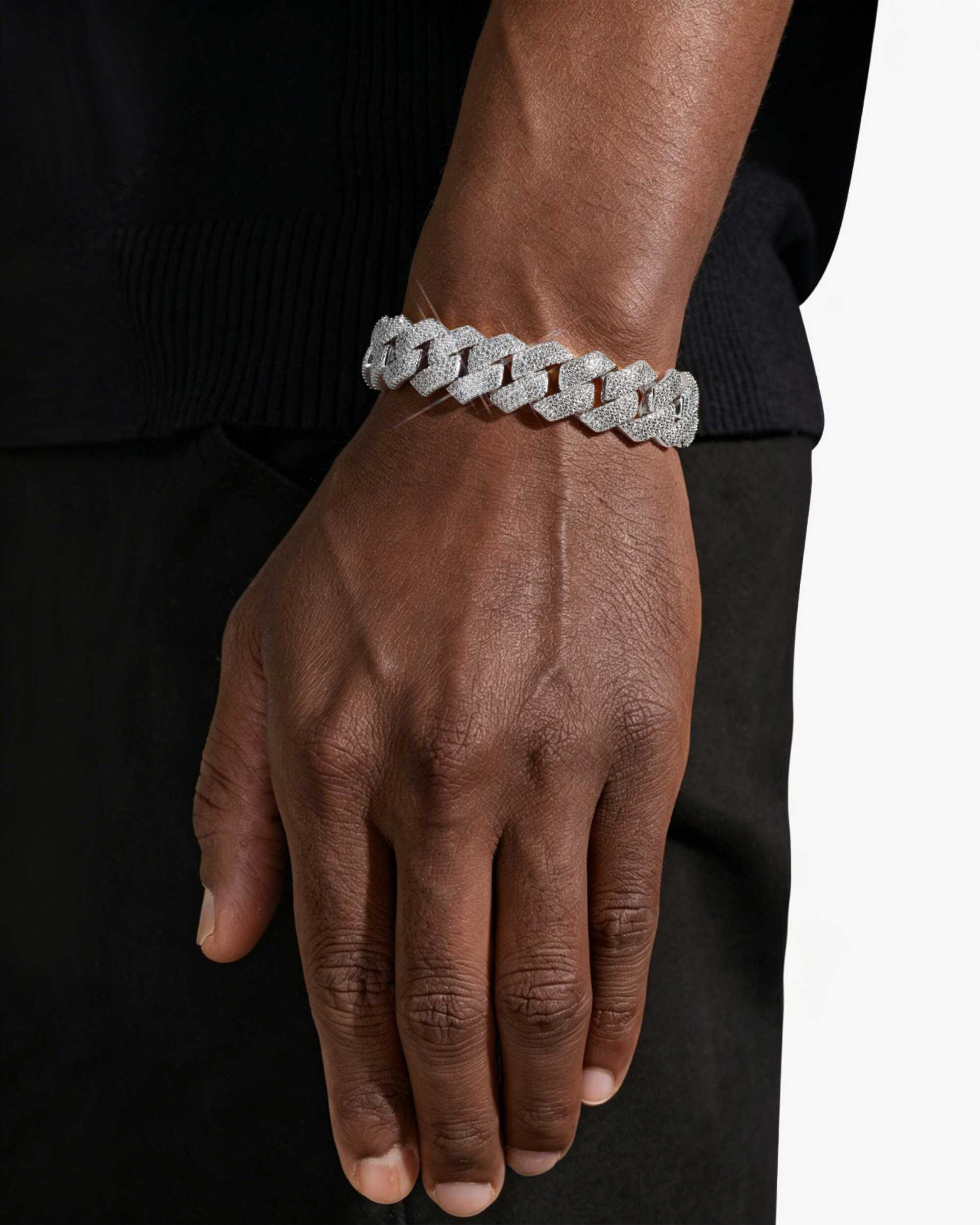 VVS Cuban Link Bracelet 14K Gold (ALL SIZES) - Image 9
