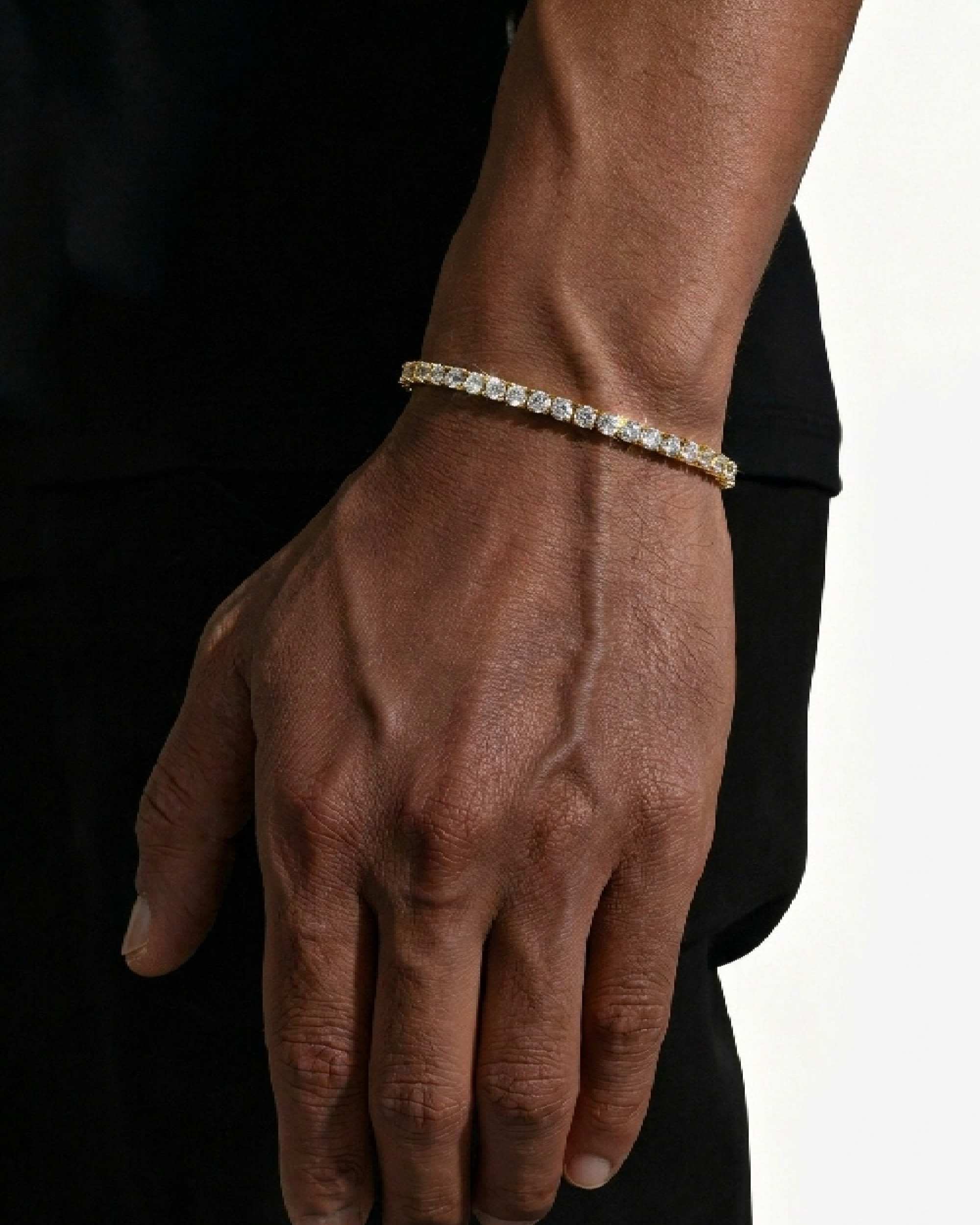 VVS Tennis Bracelet 14K Gold (ALL SIZES) - Image 18