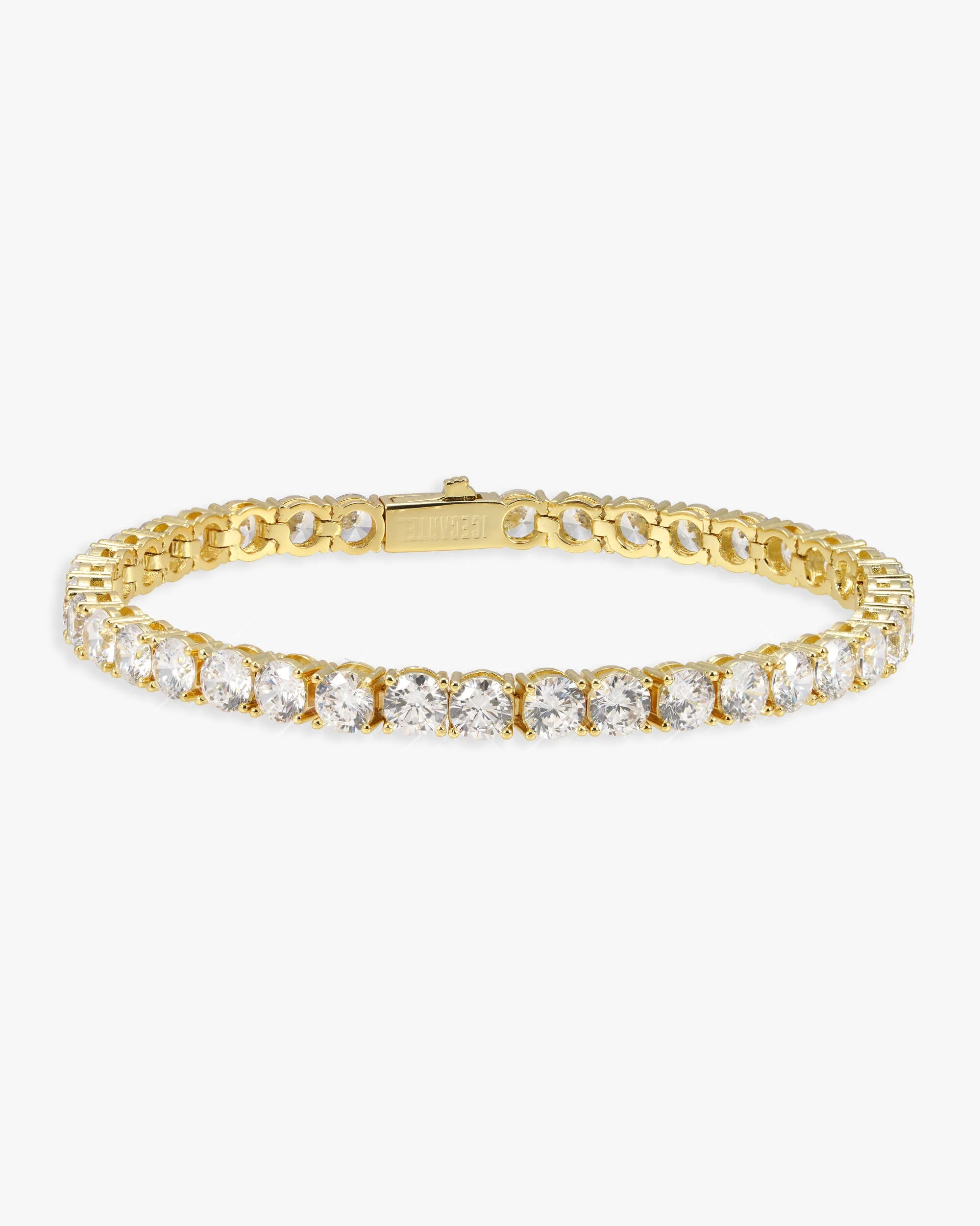VVS Tennis Bracelet 14K Gold (ALL SIZES) - Image 6